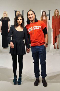 Nahm's designers Ally Hilfiger and Nary Manivong.
