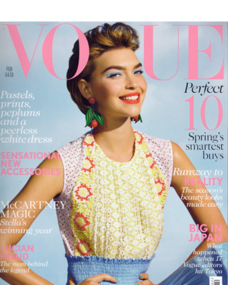 Arizona Muse; British <em>Vogue</em> February 2012.
