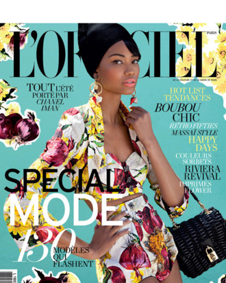 Chanel Iman.