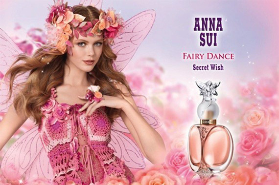 Anna Sui's newest fragrance ad.