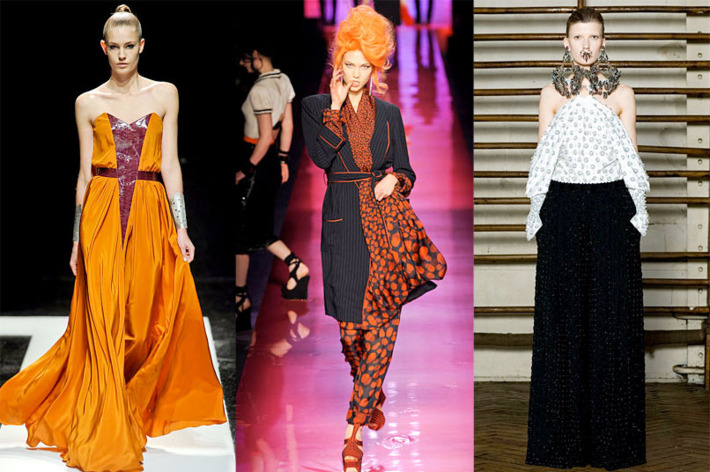 Maxime Simoens, Jean Paul Gaultier, and Givenchy.