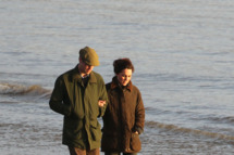 WWW.BAUERGRIFFIN.COM
A spokesman for the Royal couple confirmed that Kate and William now have an addition to their family.
During a stroll on a local beach the new member , a black Cocker Spaniel puppy made its 1st public appearance.
Ladbroke's, a UK based gambling agency are offering odds against the dog's name.
Job 120131F1
EXCLUSIVE Jan 24 2012
Anglesey, Wales
www.bauergriffin.com
www.bauergriffinonline.com