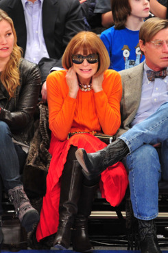 Anna Wintour (and Julia Stiles).