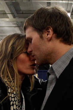 Gisele and Tom.
