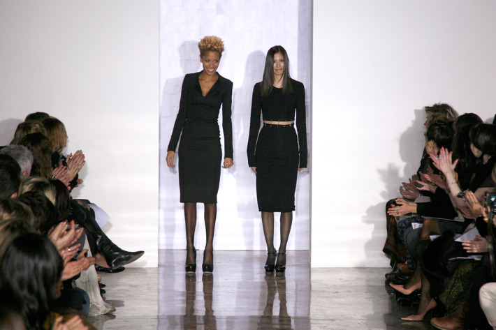 Cushnie et Ochs designers Carly Cushnie and Michelle Ochs.