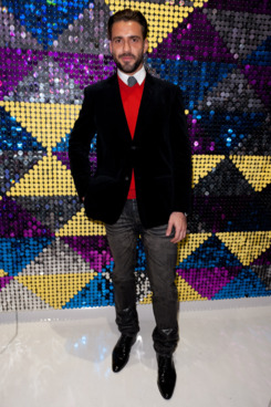 Lorenzo Martone attends the grand opening of the Galeria Melissa Flagship Store on February 8, 2012 in New York City.