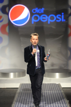 Simon Doonan attends Diet Pepsi Style Studio fashion Show Presented By Simon Doonan at Lincoln Center on February 9, 2012 in New York City.