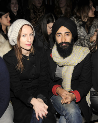 ?, Waris Ahluwalia==
CYNTHIA ROWLEY 2012 Fashion Show==
IAC Building, NYC==
February 9, 2012==
©Patrick McMullan==
Photo - CLINT SPAULDING/PatrickMcMullan.com==