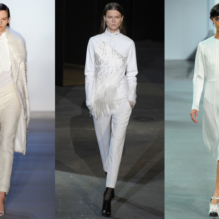 Peter Som, Alexander Wang, Derek Lam.