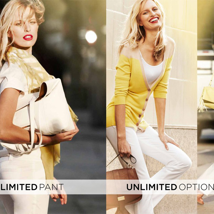 Karolina Kurkova's ads for The Limited.