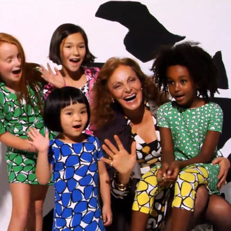 DVF with kids.