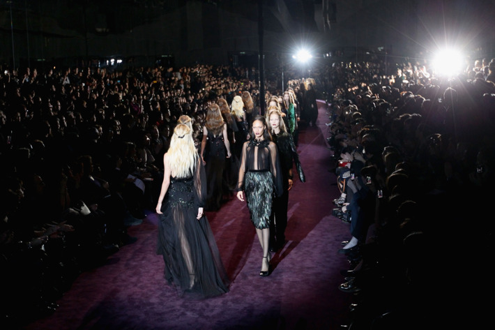 Gucci's fall 2012 show.