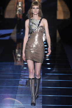 A look from Versace fall 2012