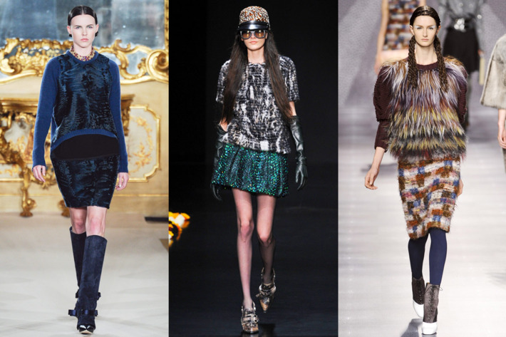 Aquilano e Rimondi, Roberto Cavalli, Fendi.