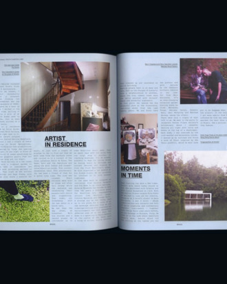 <em>Muse </em> magazine, with maddening blue pages