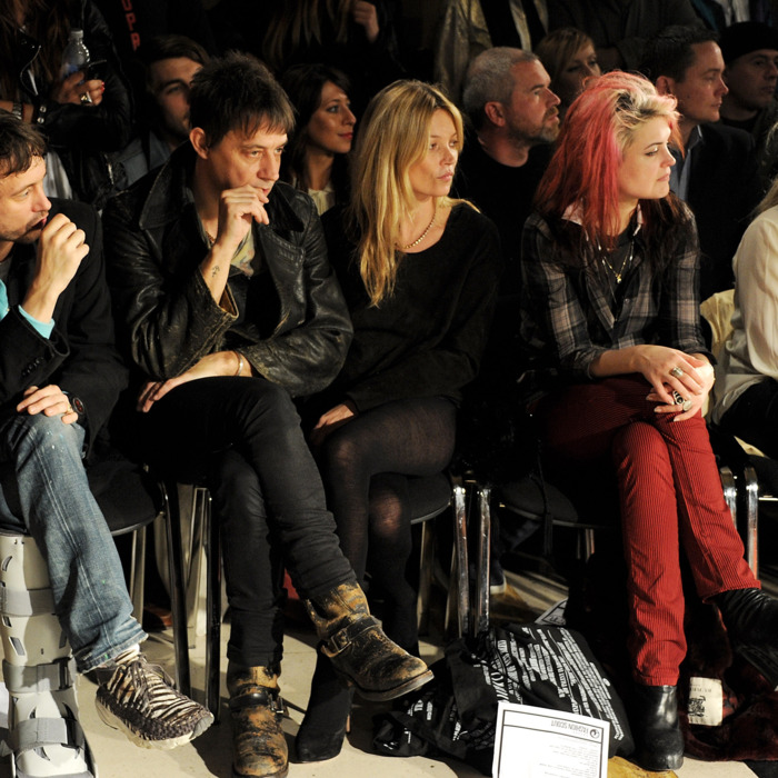 Jamie Hince, looking just as awkward as he feels.