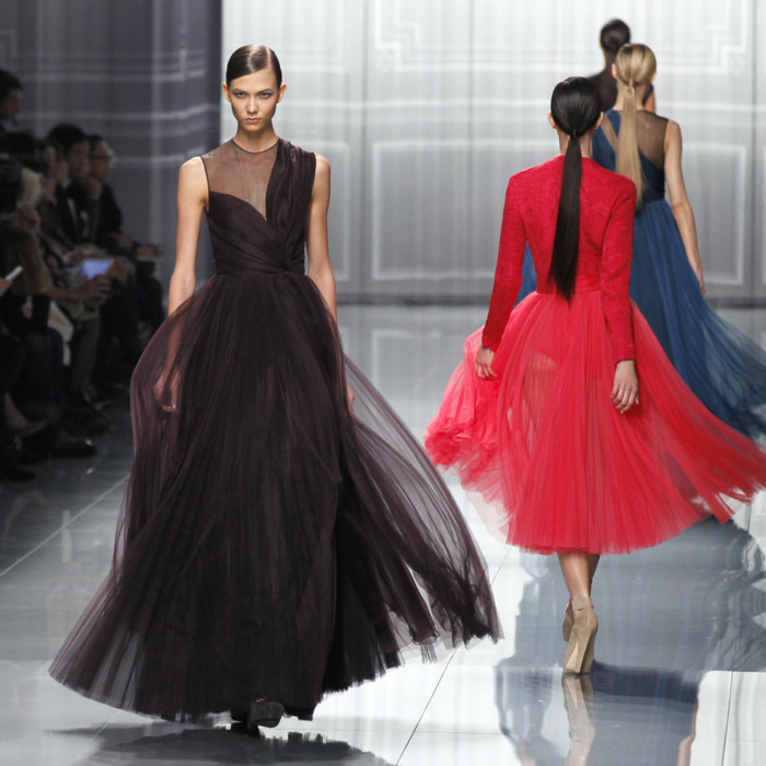 Kloss at Dior.