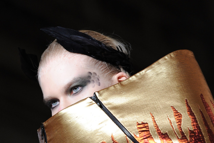 A look from Jean-Charles de Castelbajac's fall collection.