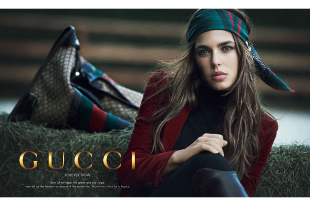 Gucci's spring ads.