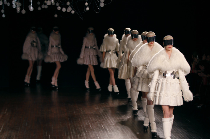 Finale at Alexander McQueen.