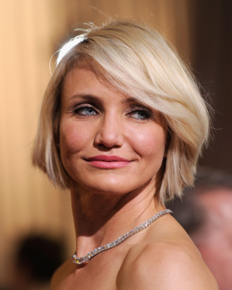 Actress Cameron Diaz arrives at the 84th Annual Academy Awards held at the Hollywood & Highland Center on February 26, 2012 in Hollywood, California.