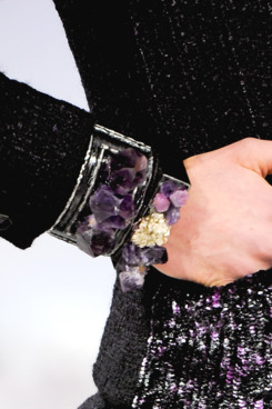 The crystal bracelets in question.