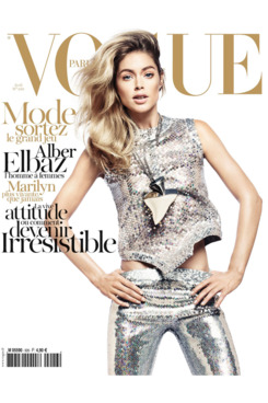 Doutzen Kroes for <em>Vogue Paris</em>.