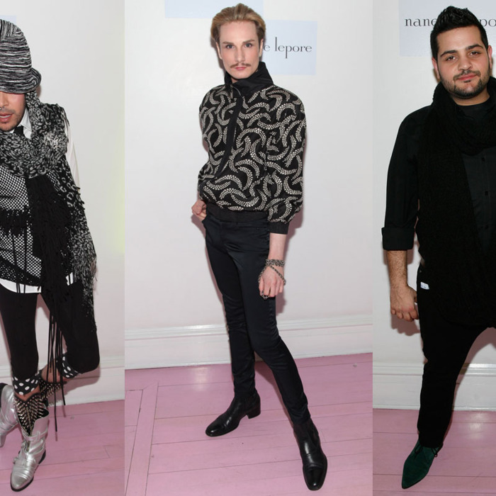 The contenders from left: Mondo Guerra, Austin Scarlett, and Michael Costello