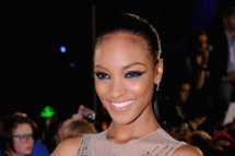 Jourdan Dunn attends the MOBO Awards 2011 at the SECC on October 5, 2011 in Glasgow, Scotland.