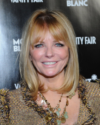 Actress Cheryl Tiegs attends the Vanity Fair Montblanc party celebrating The Collection Princesse Grace de Monaco held at Hotel Bel-Air Los Angeles on February 21, 2012 in Los Angeles, California.