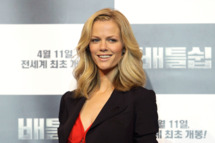Actress Brooklyn Decker attends the 'Battleship' Press Conference on April 5, 2012 in Seoul, South Korea. The film will open on April 11 in South Korea.