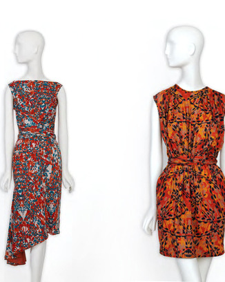 Two dresses from C&T.