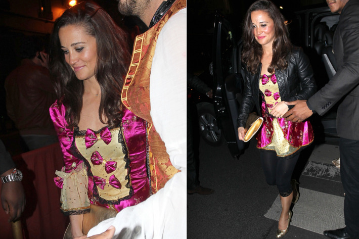 Pippa at the party.