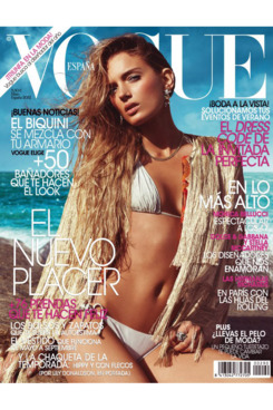 Lily Donaldson for <em>Vogue</em> Spain.