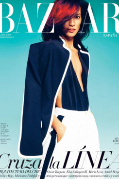 Liya Kebede for <em>Harper’s Bazaar</em> Spain.