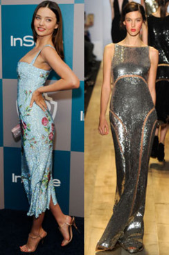 Miranda Kerr and Ruby Aldridge.