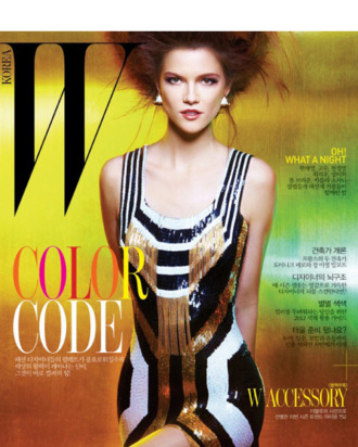 Kasia Struss for <em>W</em> Korea.