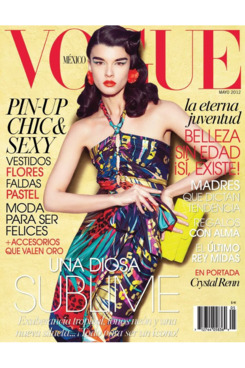 Crystal Renn for <em>Vogue</em> Mexico.