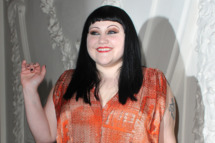 NEW YORK, NY - SEPTEMBER 08: Beth Ditto performs at MAC Cosmetics Fashion's Night Out celebration at MAC Soho on September 8, 2011 in New York City. (Photo by Donna Ward/Getty Images for MAC)
