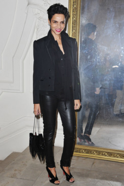 Newly-tapped Schiaparelli spokeswoman Farida Khelfa.