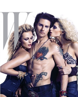 Tom Cruise for <em>W</em> magazine.