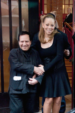 Azzedine Alaïa and Mariah Carey.