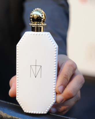 Madonna's Truth or Dare perfume bottle.