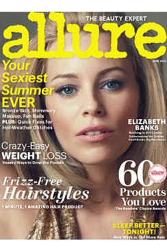 Elizabeth Banks for <em>Allure</em>.