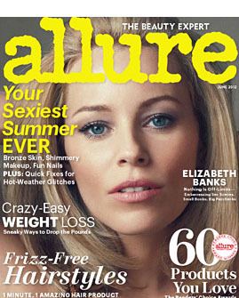 Elizabeth Banks for <em>Allure</em>.