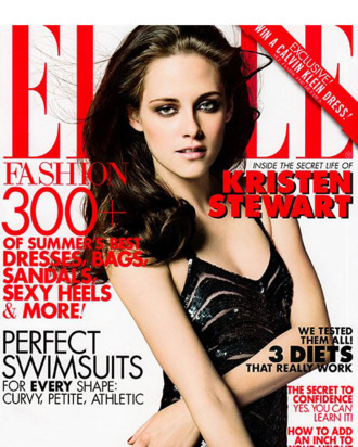 Kristen Stewart for <em>Elle</em>.