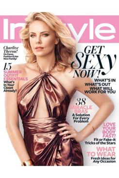 Charlize Theron for <em>InStyle</em>.