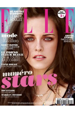 Kristen Stewart for French <em>Elle</em>.