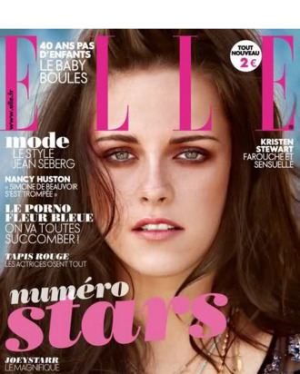 Kristen Stewart for French <em>Elle</em>.