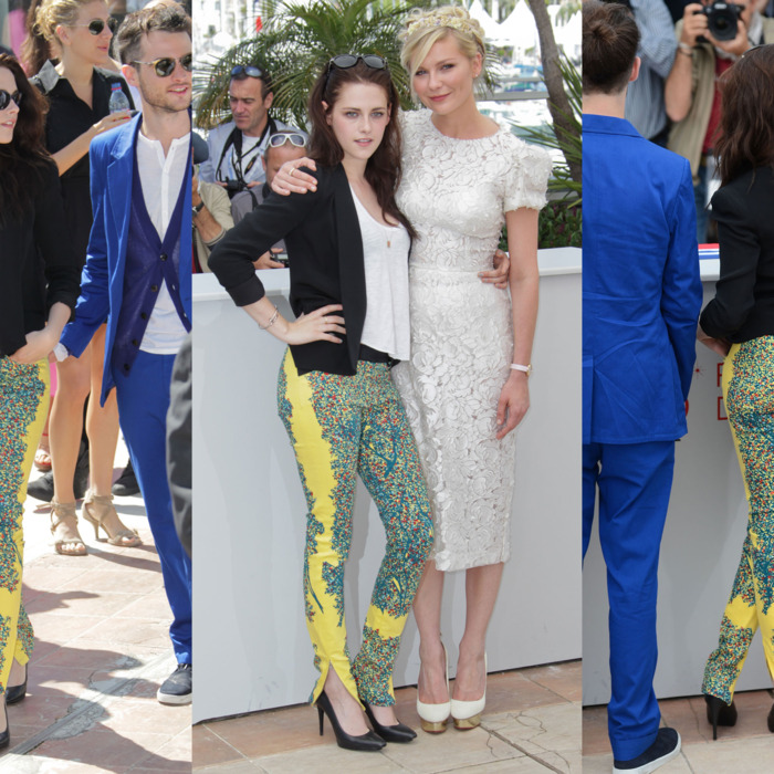 Kristen Stewart and the pants.